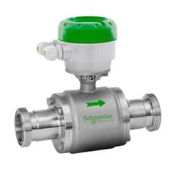 Toon details voor Schneider Electric hygiënische magnetische flowmeter serie 9600A Afbeelding van Schneider Electric hygiënische magnetische flowmeter serie 9600A